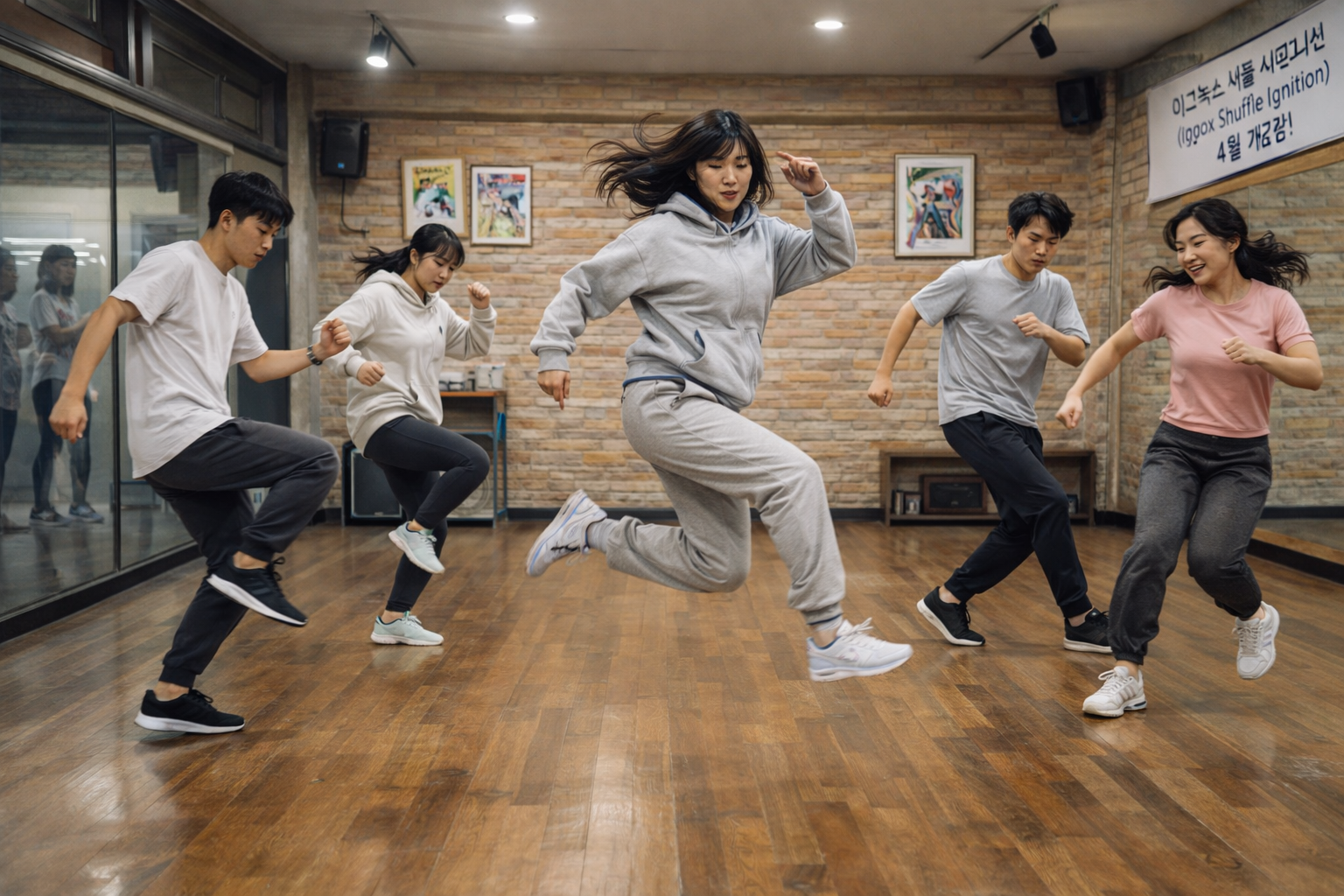 4월 개강: 셔플 이그니션(Shuffle Ignition) – 무릎 부상 걱정 없는 안전한 셔플댄스